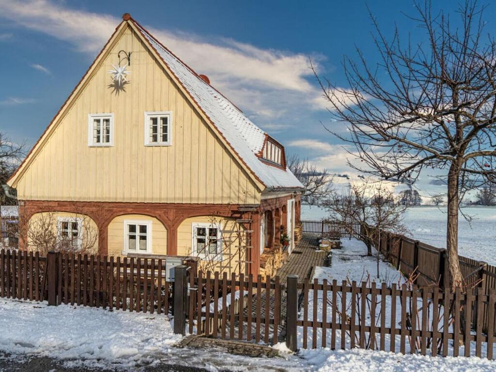 Holiday Home Wiesenhaeusel Großschönau Buitenkant foto