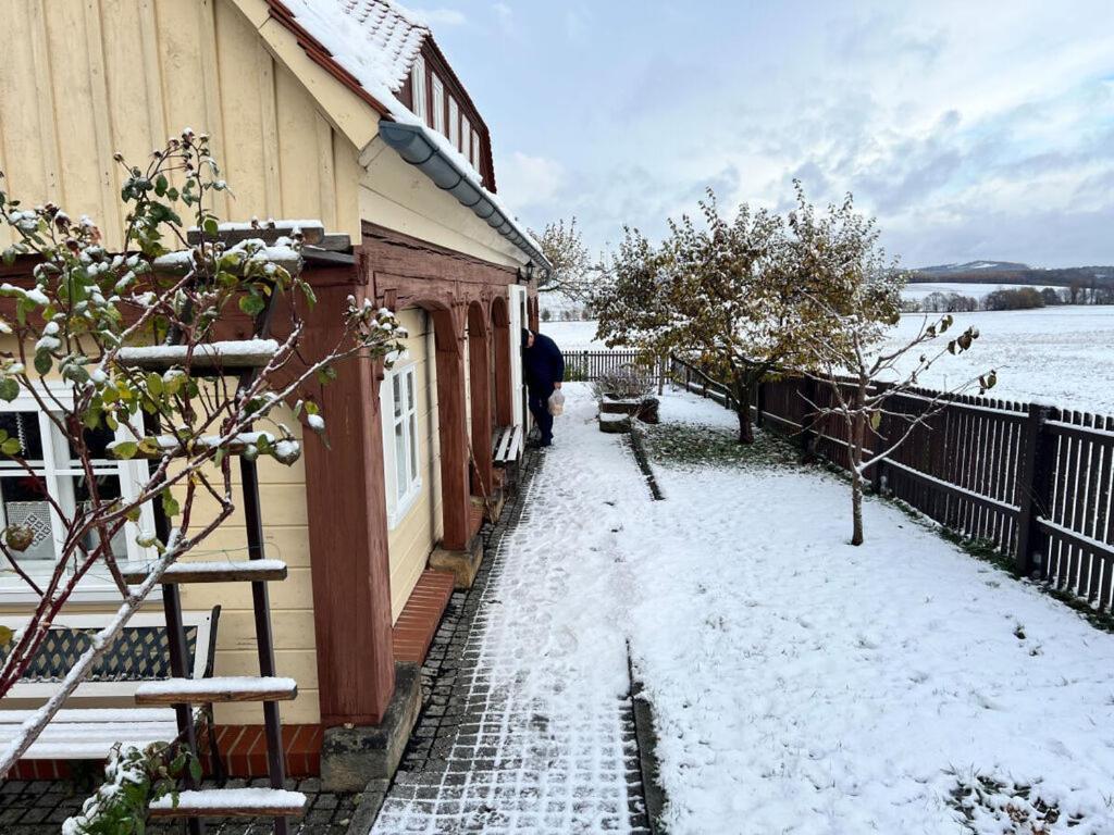 Holiday Home Wiesenhaeusel Großschönau Buitenkant foto